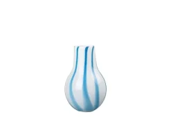 Ada vaas stripe lichtblauw Ø23,5cm - 14485061