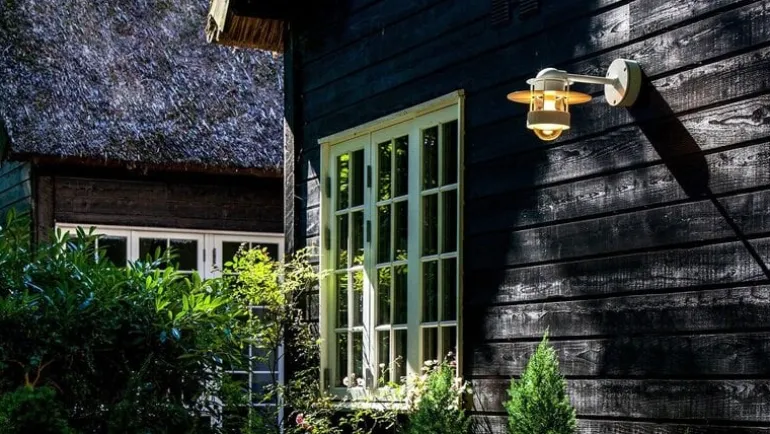 Albertslund outdoor wandlamp kort gegalvaniseerd - 5743142576
