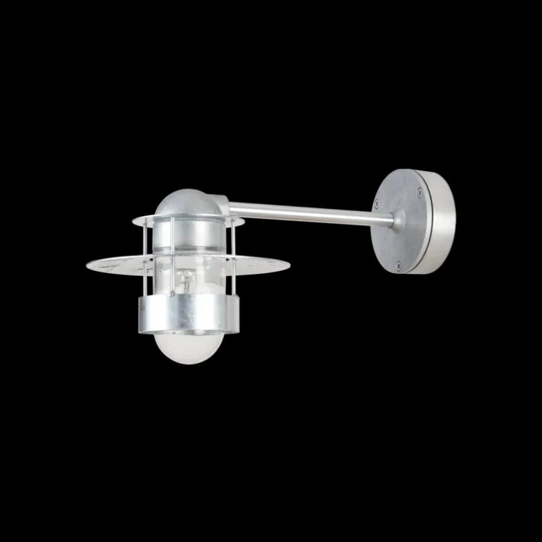 Albertslund outdoor wandlamp lang gegalvaniseerd - 5743142686