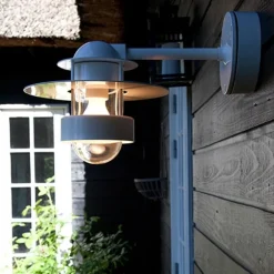 Albertslund outdoor wandlamp lang wit - 5743142660