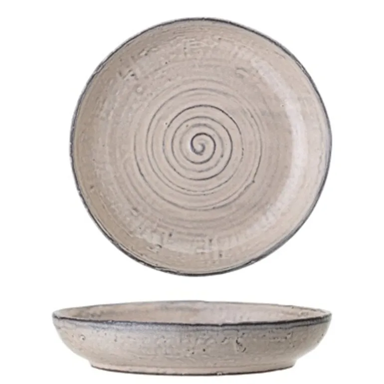 Alia bord rose - set van 6 stuks Ø23,5xH4,5 cm