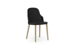 Allez stoel eiken zwart - 304050