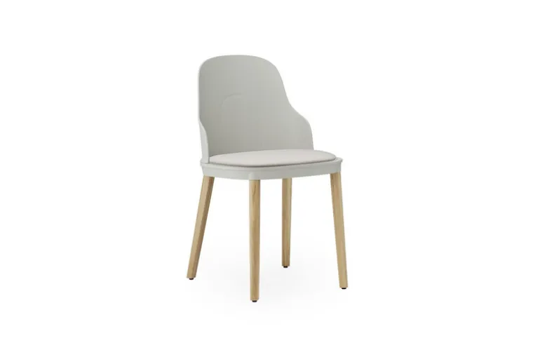 Allez stoel eiken/canvas warm grijs - 304080