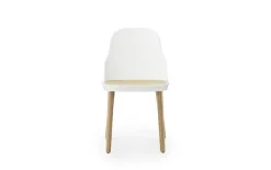 Allez stoel eiken/riet wit - 304056