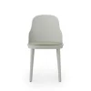 Allez stoel leer warm grijs - 304072
