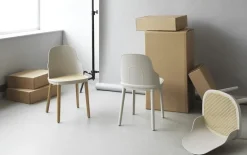 Allez stoel riet grijs - 304047