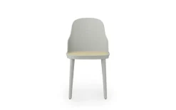 Allez stoel riet warm grijs - 304048