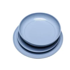 Amare borden lichtblauw set van 6 stuks - 211711