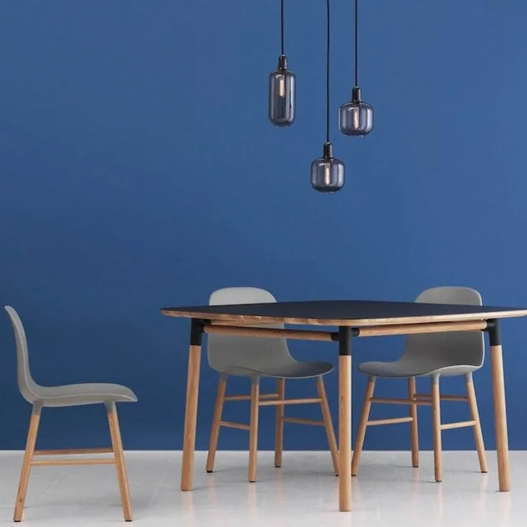 AMP Large hanglamp smoke zwart