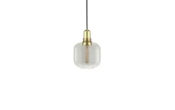 AMP Small hanglamp grijs messing - 502164
