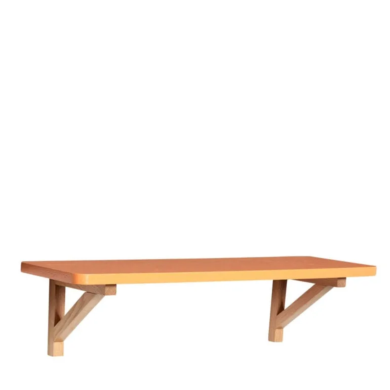 Arki wandplank oranje/naturel - 881914