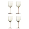Aston wijnglazen brons set van 4 stuks - 82072596