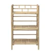 Bamboe kast met planken