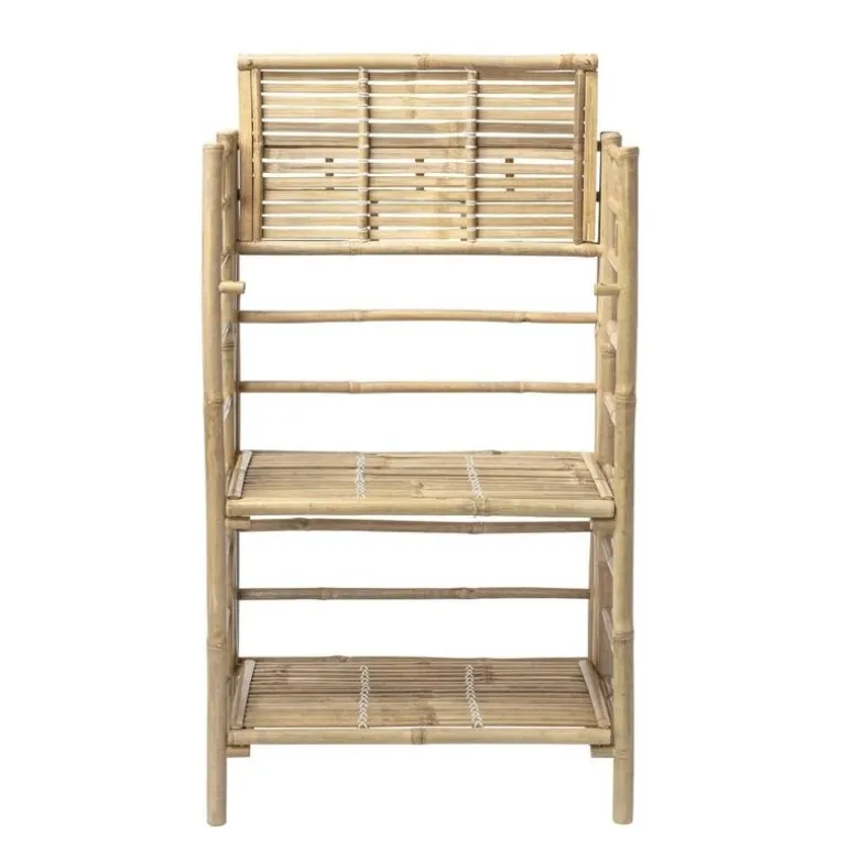 Bamboe kast met planken