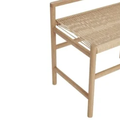 Bank eikenhout - naturel/off white