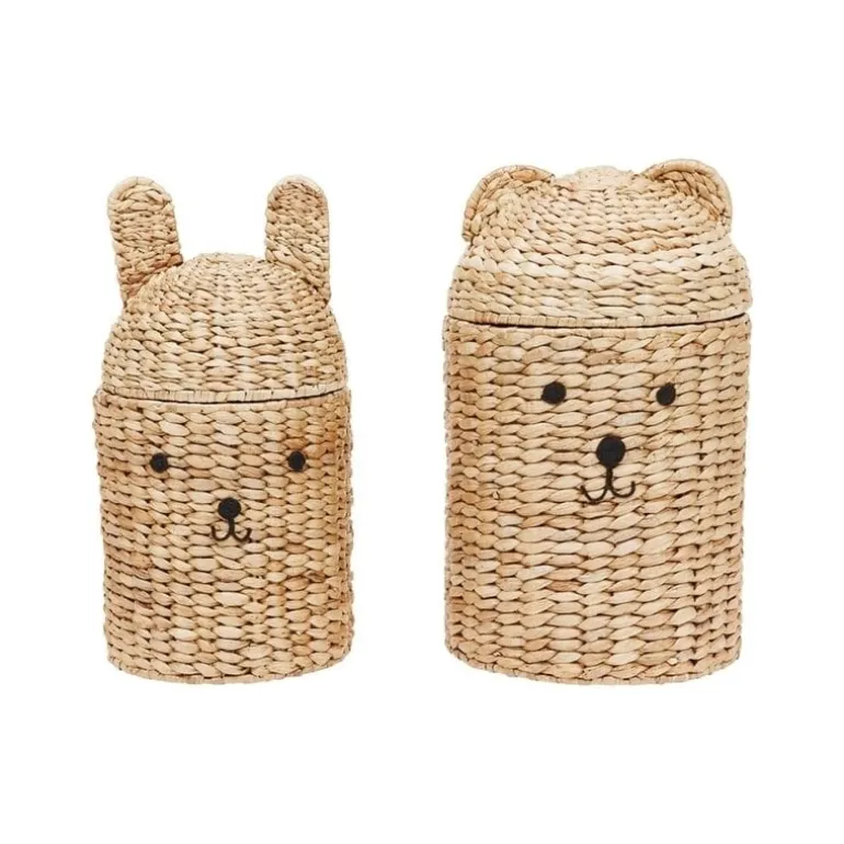 Bear & rabbit manden set van 2 stuks - M107273