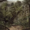 Behangpaneel Palm Trees