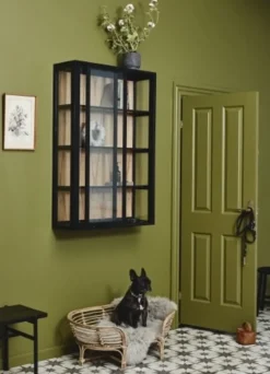Bei wandkast- zwart
