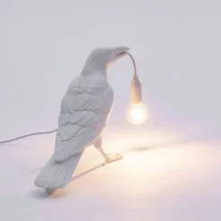 Bird lamp waiting wit outdoor - 14722