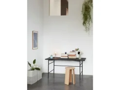 Bloempot metaal - lichtgrijs