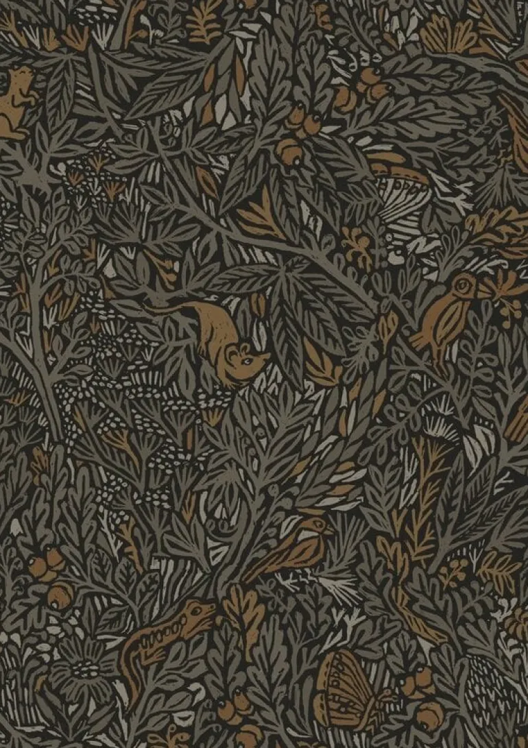 Botanisch patroon behang 100x280cm FR-019
