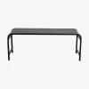 Brenta outdoor bankje zwart - 6965