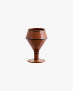Capparis wijnbeker bruin set van 4 stuks - 9210