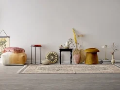Cara poef multikleur - katoen