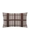 Chequer kussen bruin incl vulling - W40XL60CM