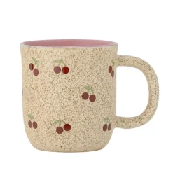 Cherry mokken naturel set van 6 stuks - 82063044