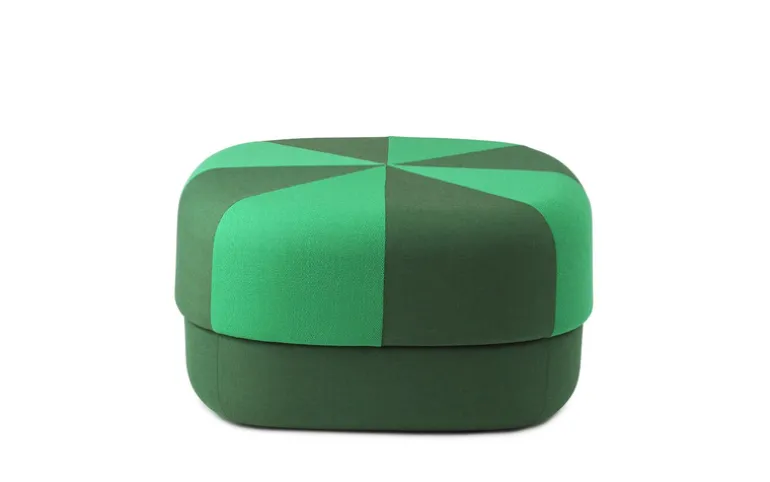 Circus poef duo large groen - 605822