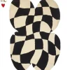Cleo Checkered butterfly vloerkleed L - 1.45.10.132.099.4