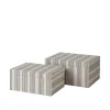 Cleo opbergboxen blauw/lichtgrijs - 70080498