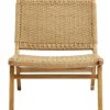 Club loungestoel - teak
