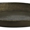 Danna dienblad rond - antiek messing