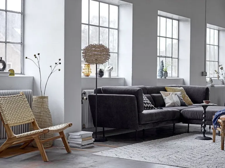 Decoratie object aardewerk - blauw