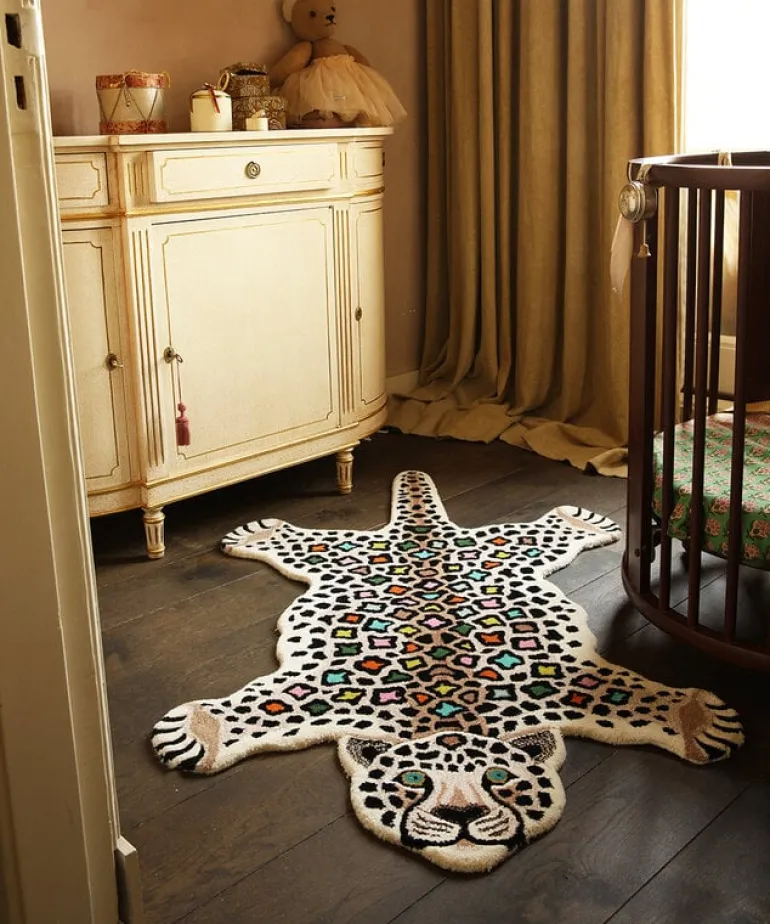 Disco leopard vloerkleed L - 1.45.10.900.099.5