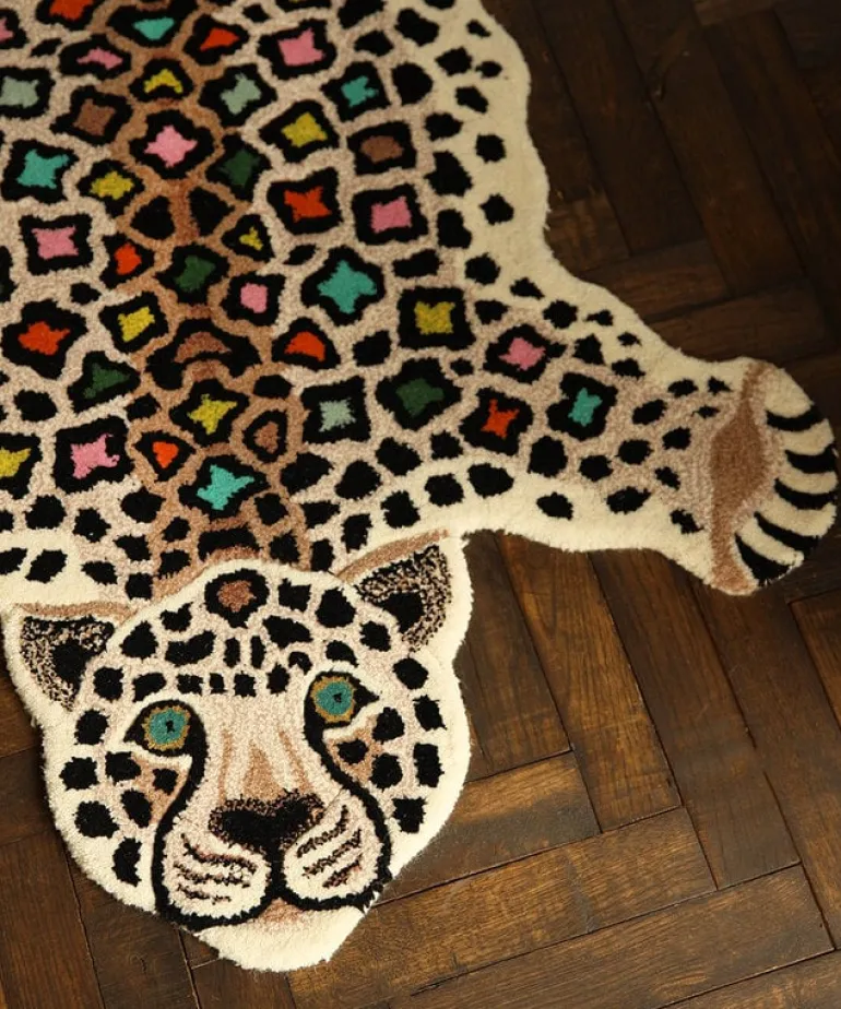Disco leopard vloerkleed L - 1.45.10.900.099.5