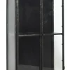 Downtown ijzeren wandkast - zwart 50x20x60cm