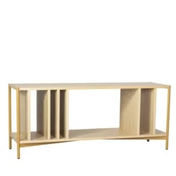 Dressoir - naturel/oranje