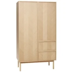 Eiken kast - naturel