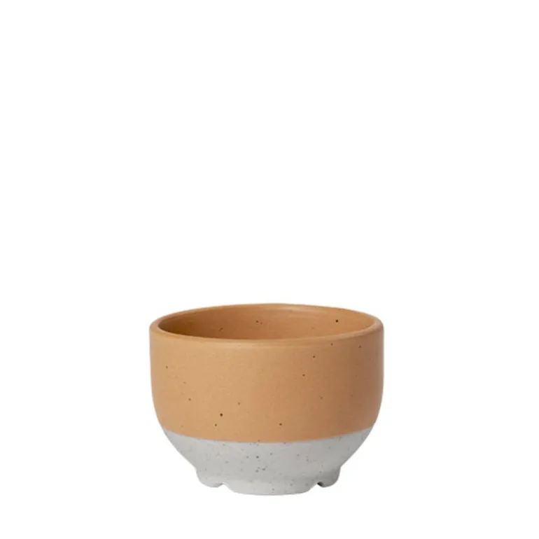 Eli schaaltjes Ø5XH3,5CM camel- set van 8 stuks