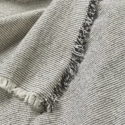 Elouise tafelkleed zwart/gebroken wit 160x300cm - 71210355