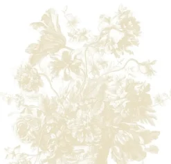 Engraved Flowers behang FU-041 - 389,6x280cm beige