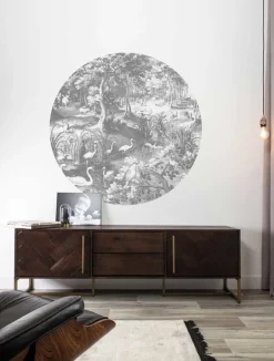 Engraved landscapes cirkelbehang CK-045 - ø190cm