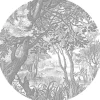 Engraved landscapes cirkelbehang CK-044 - ø190cm