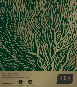 Engraved landscapes goud behang MW-032 - 300x280cm