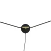 Eris wandlamp - zwart