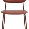Esa stoel - roest rood