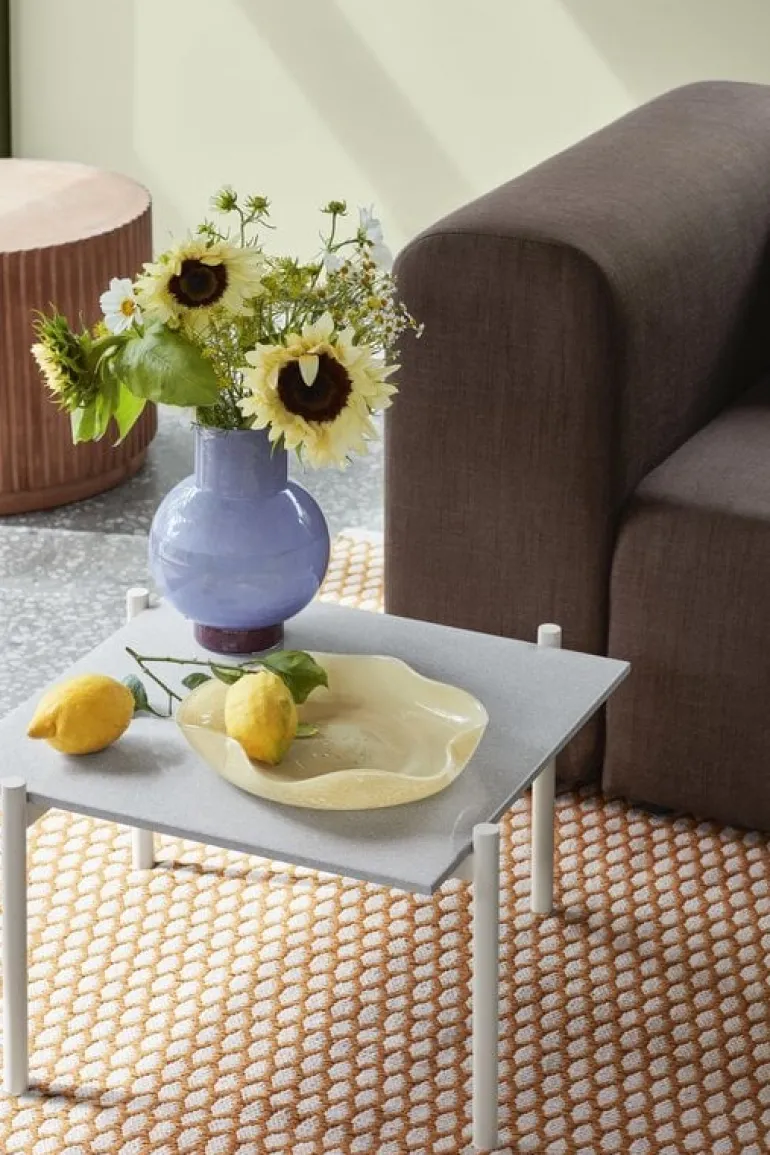 Esther decoratie schaal geel -14485031